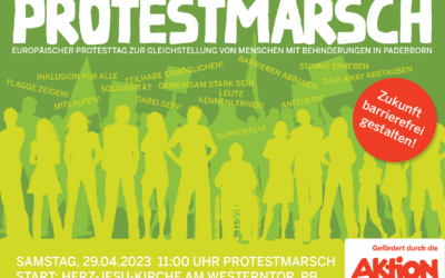 Protestmarsch am 29.04.2023 in Paderborn